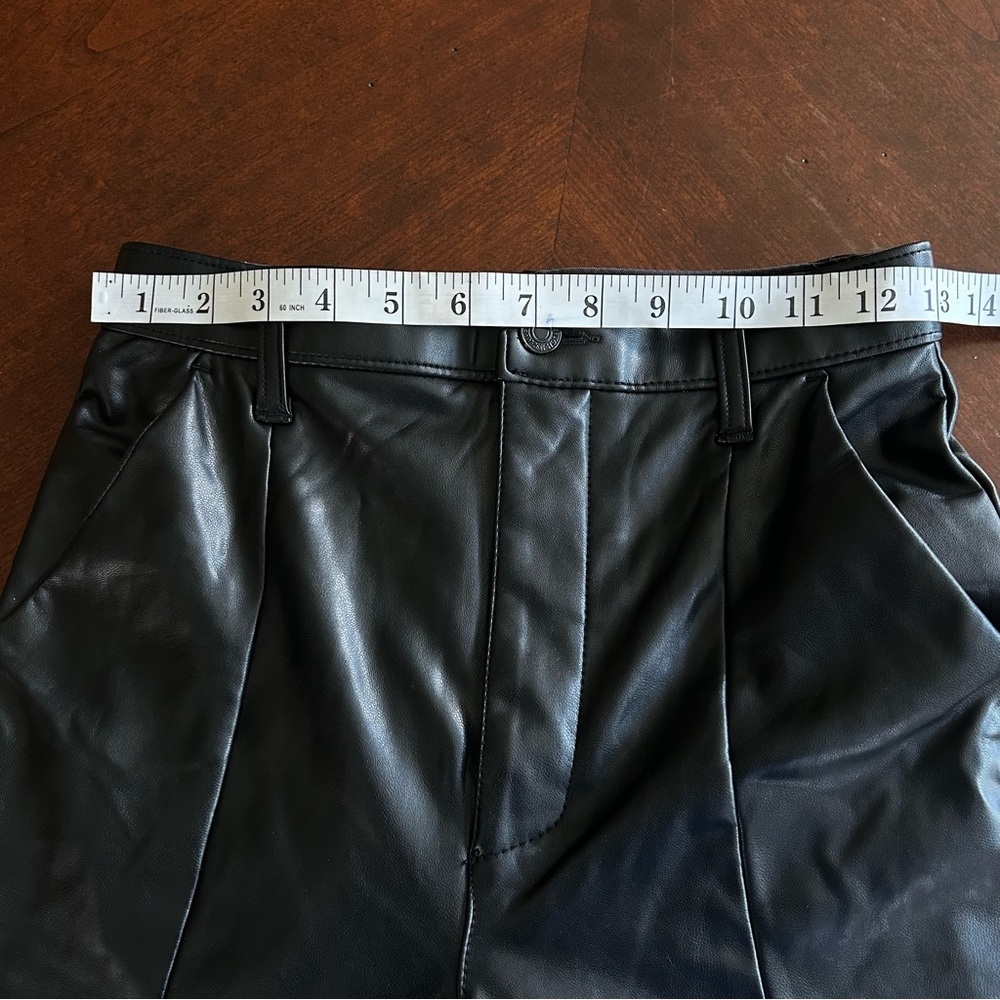 Abercrombie & Fitch | Ultra High Rise Skinny Faux Leather Pants - Picture 12 of 14